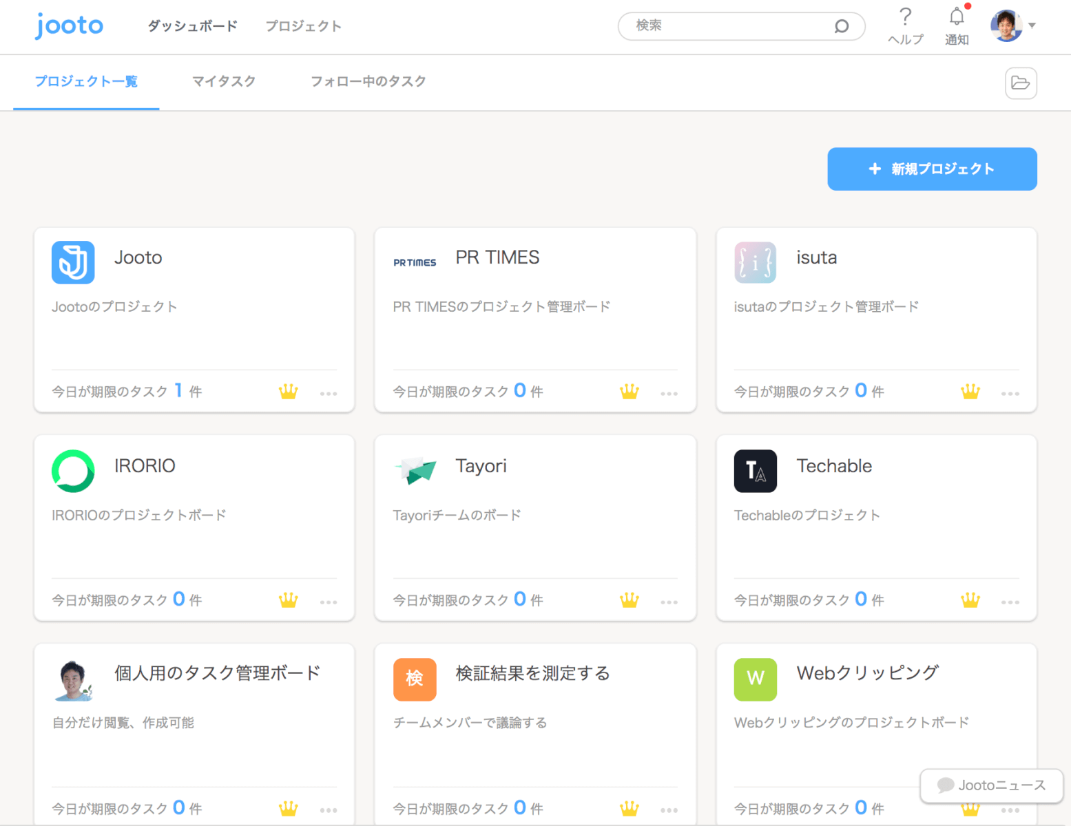 ダッシュボード
